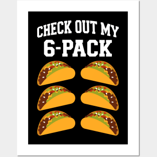 Check out my 6 six pack with tacos for Cinco de Mayo Posters and Art